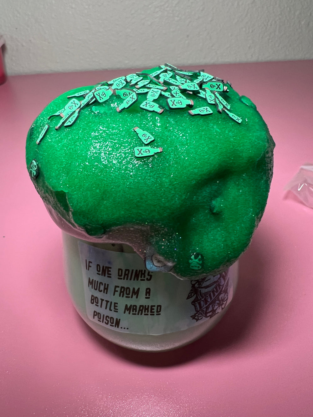 If One Drinks Much from A Bottle Marked Poison